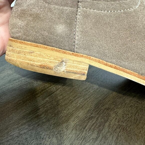 Splendid Women's Western Boots Pull On Mid Calf Suede Comfort Tan Size 9 - Picture 14 of 16